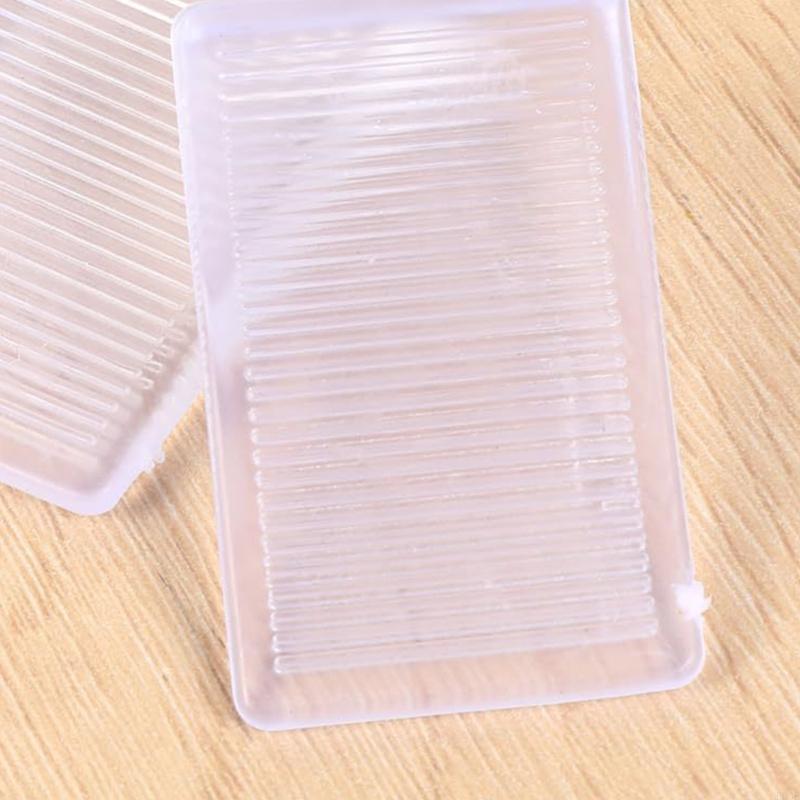 8Pcs Transparents Door Stops N - Home Bathroom Hardware のレビューと価格
