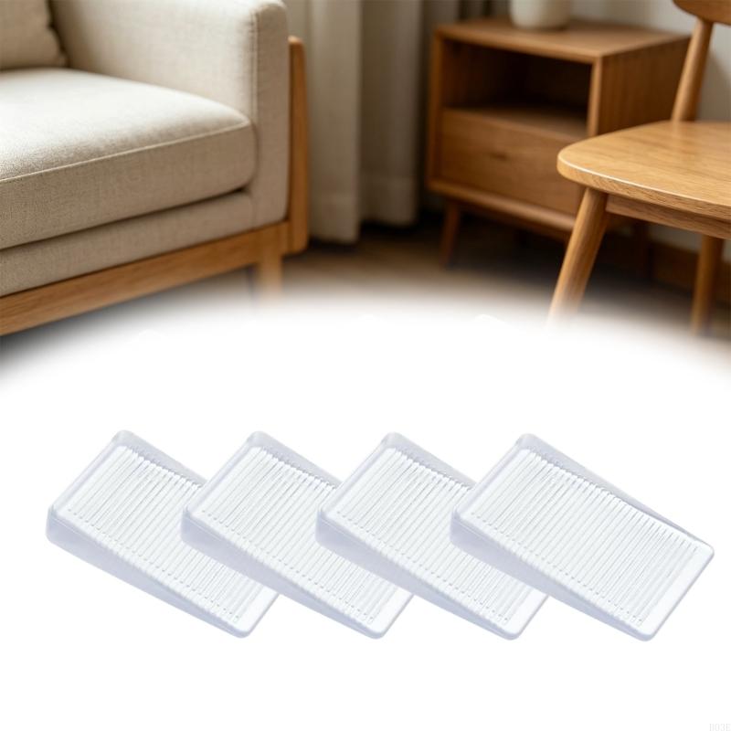 8Pcs Transparents Door Stops N - Home Bathroom Hardware のレビューと価格