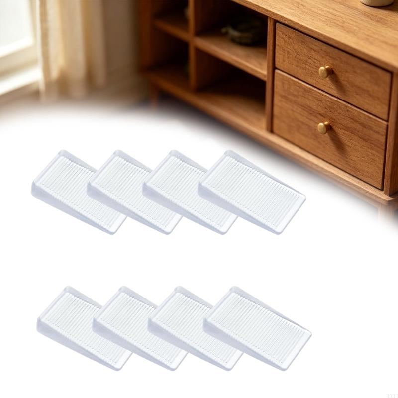 8Pcs Transparents Door Stops N - Home Bathroom Hardware のレビューと価格
