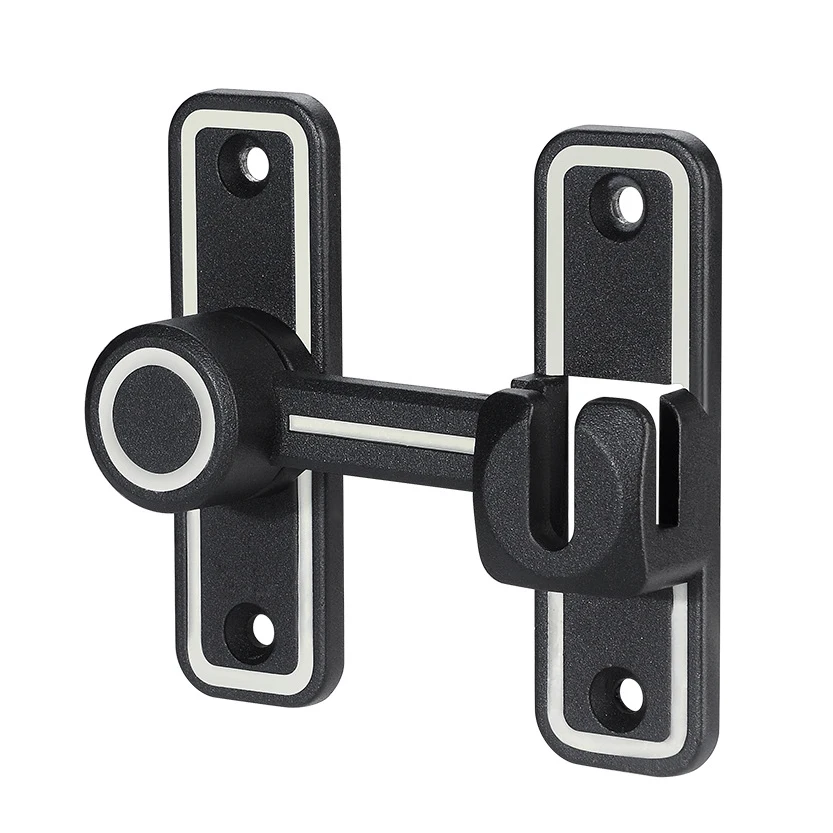Black Luminous Barn Door Latch - Home Bathroom Hardware のレビューと価格