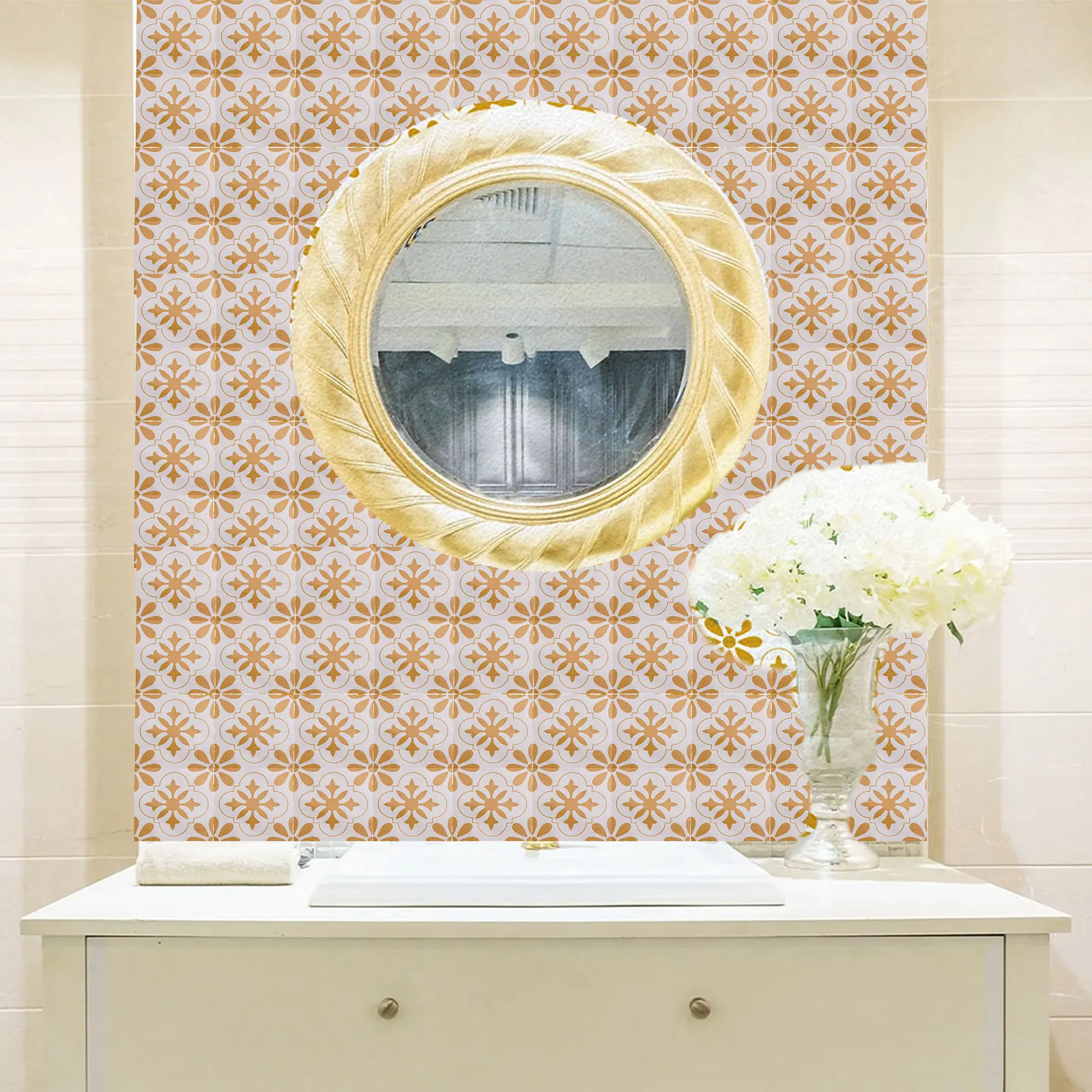 3D Mosaic Tile Stickers for In - Home Bathroom Tiles Design のレビューと価格