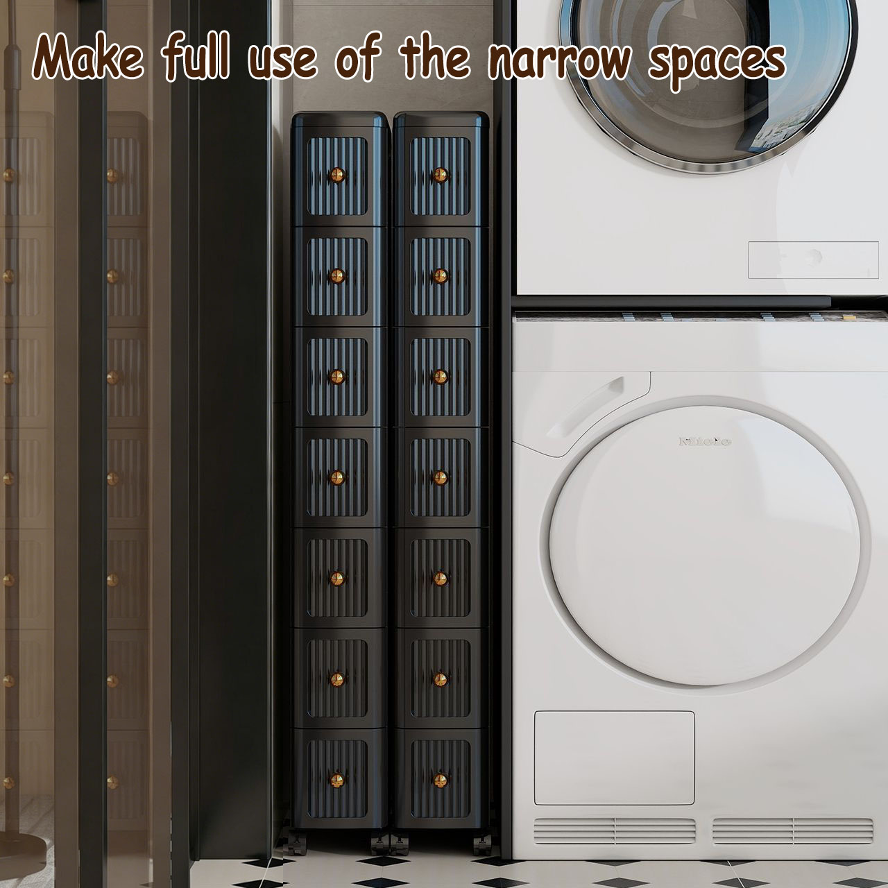15CM Narrow Gap Drawer Storage - Home Goods Bathroom Storage のレビューと価格
