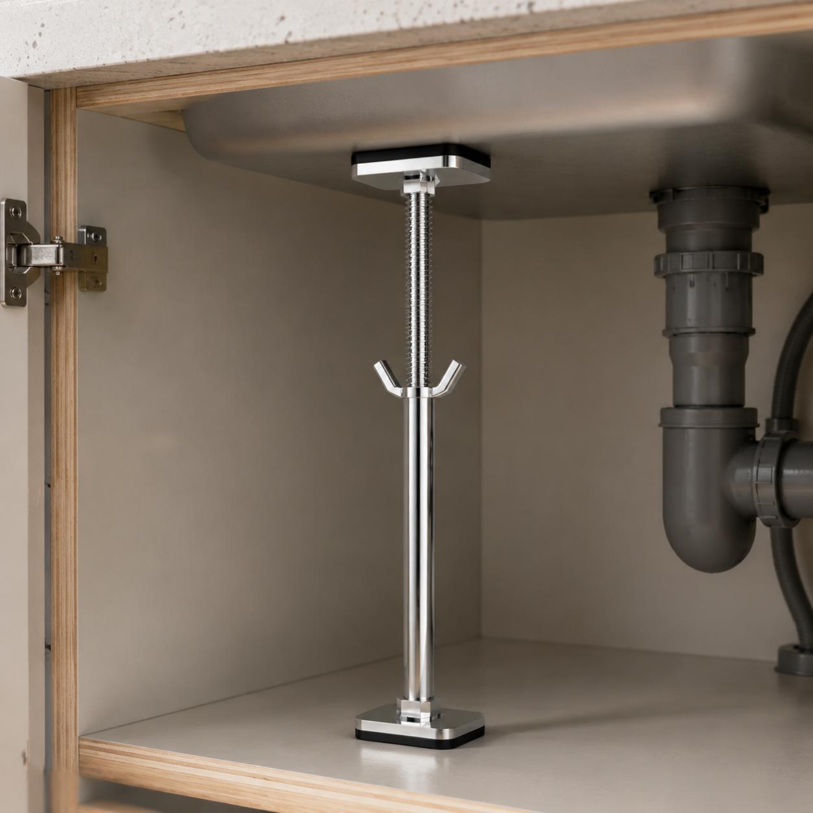 Under-Mount Sink Support Brace - Home Bathroom Hardware のレビューと価格