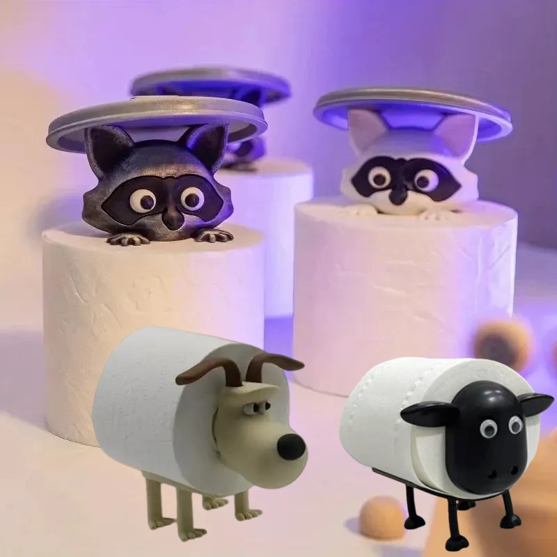 Fun Dog Raccoon Sheep Toilet P - Zara Home Bathroom Accessories のレビューと価格