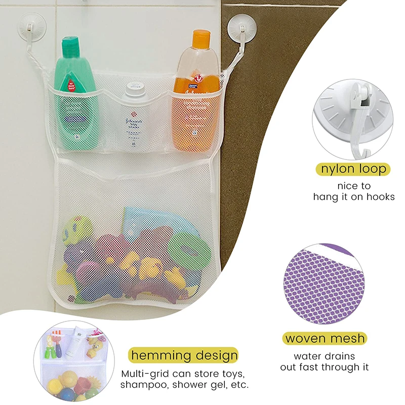 Baby Shower Bath Toys White Ba - Home Goods Bathroom Storage のレビューと価格