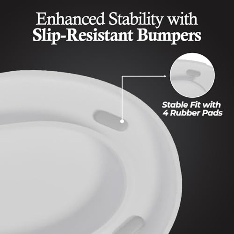 SafeBuns soft close round toil - Home Bathroom Lock のレビューと価格