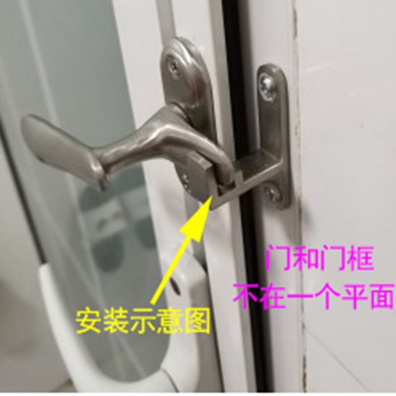 1pc Stainless Steel Door Windo - Home Bathroom Fittings のレビューと価格