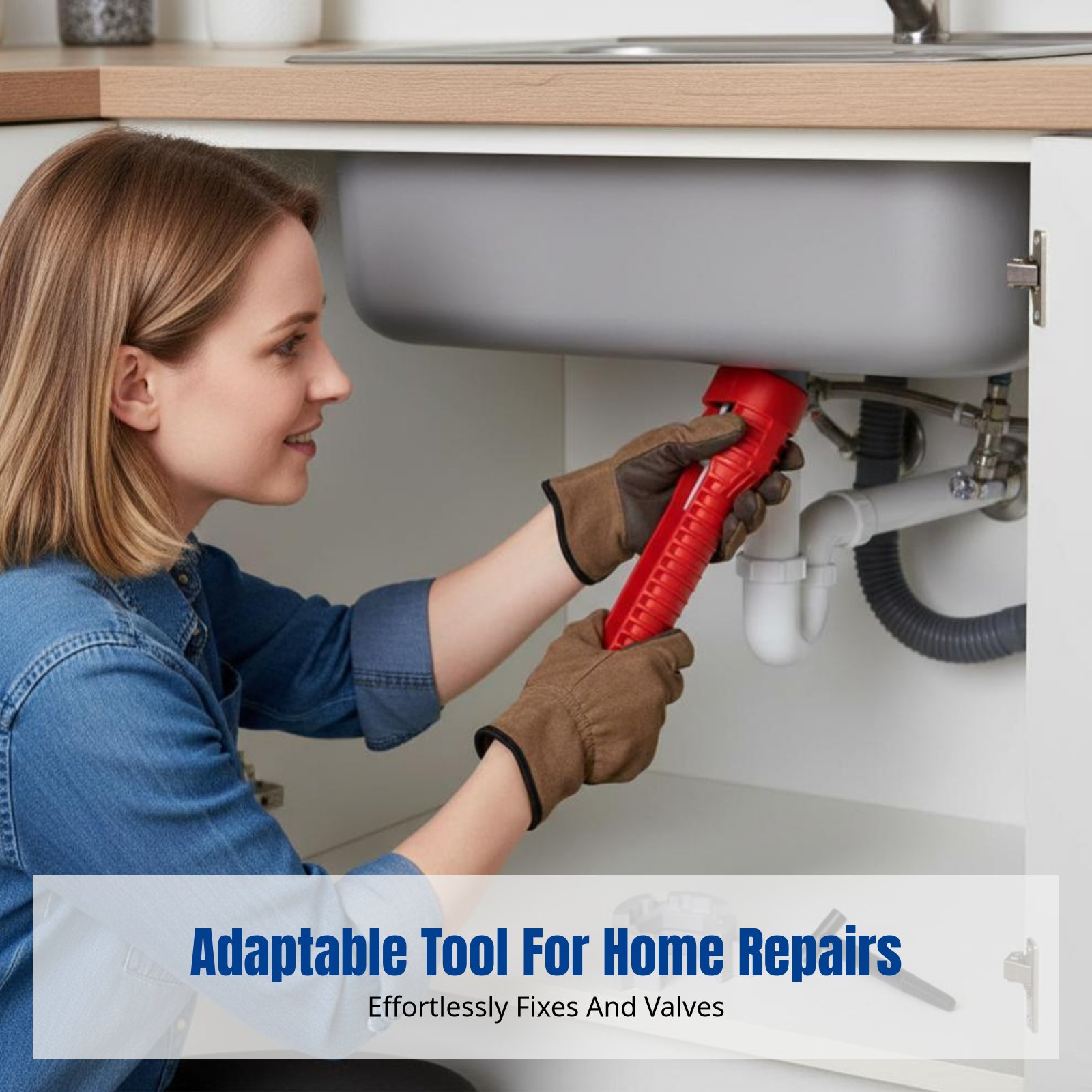 Plumbing Sink Wrench, Multifun - Home Bathroom Faucets のレビューと価格