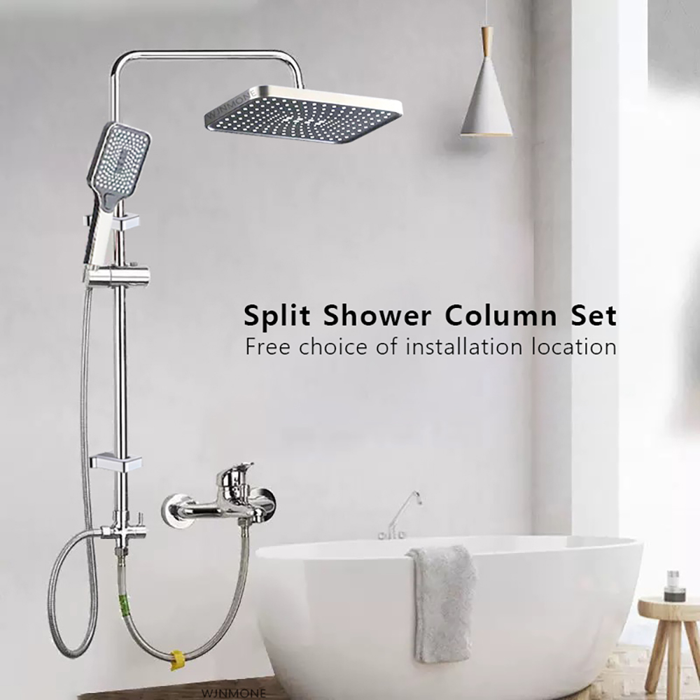 Split Shower Column Set Bathro - Home Bathroom Faucets のレビューと価格