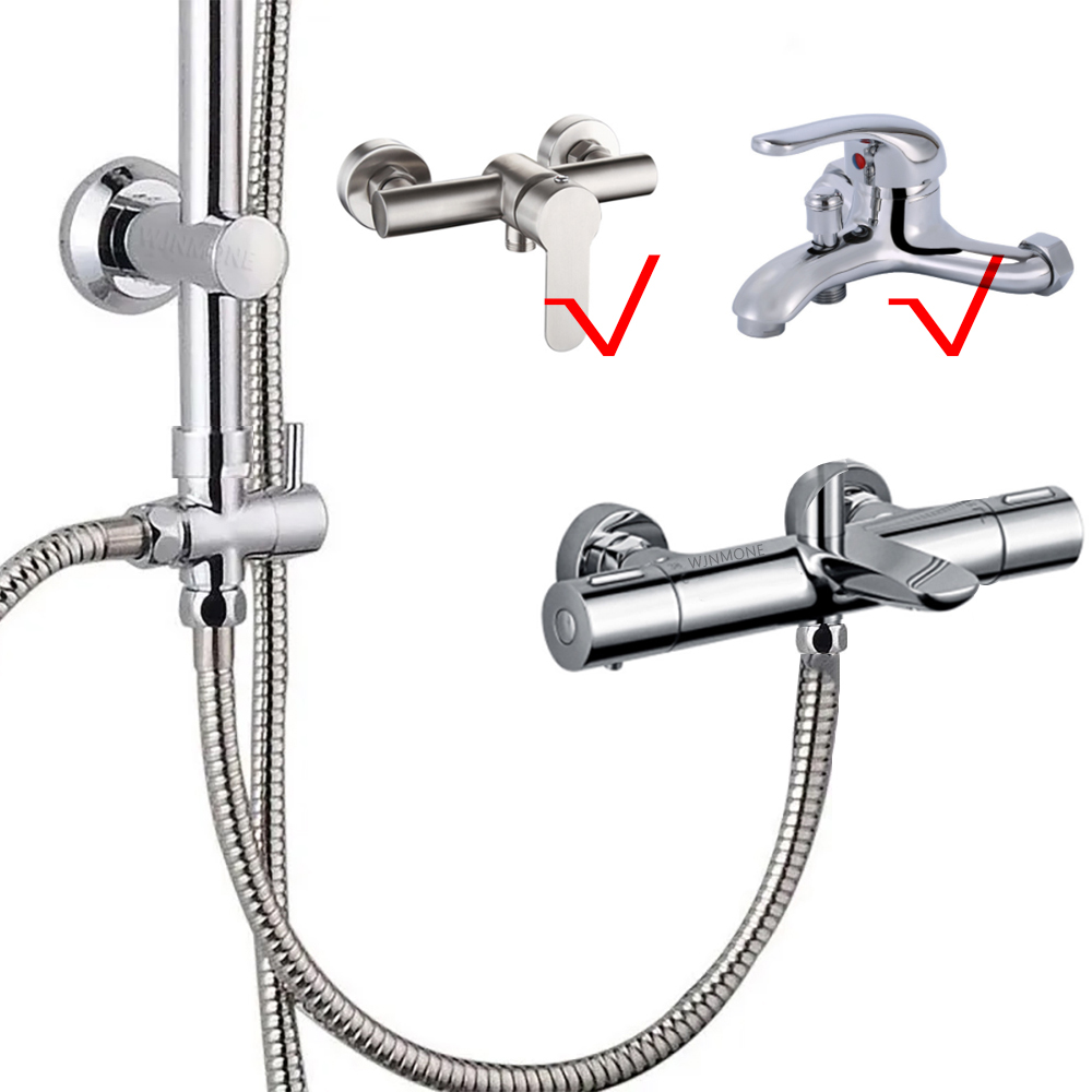 Split Shower Column Set Bathro - Home Bathroom Faucets のレビューと価格
