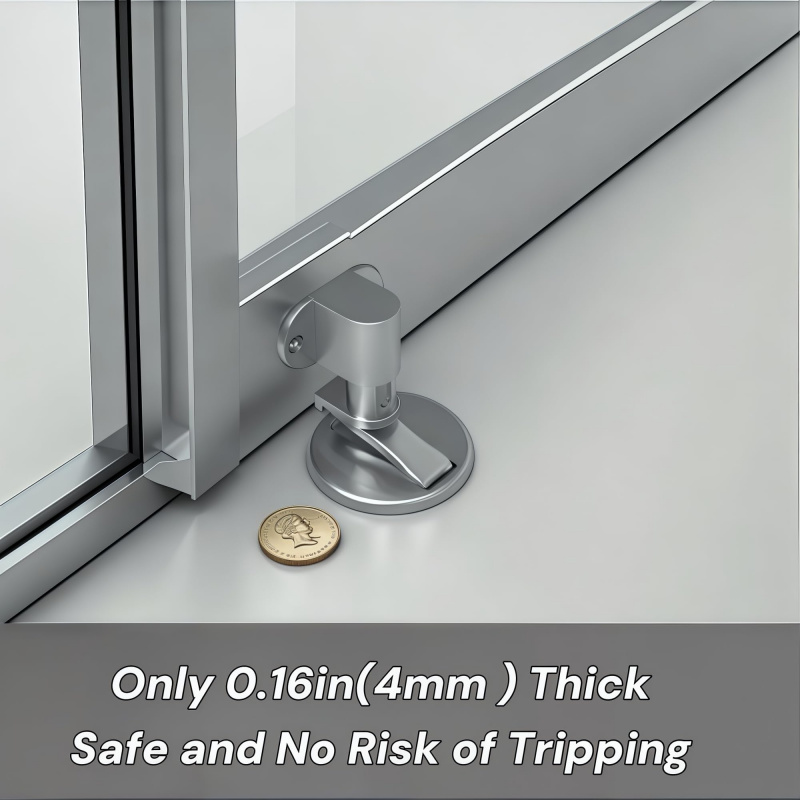 Adjustable Door Stop Punch-fre - Home Bathroom Fittings のレビューと価格