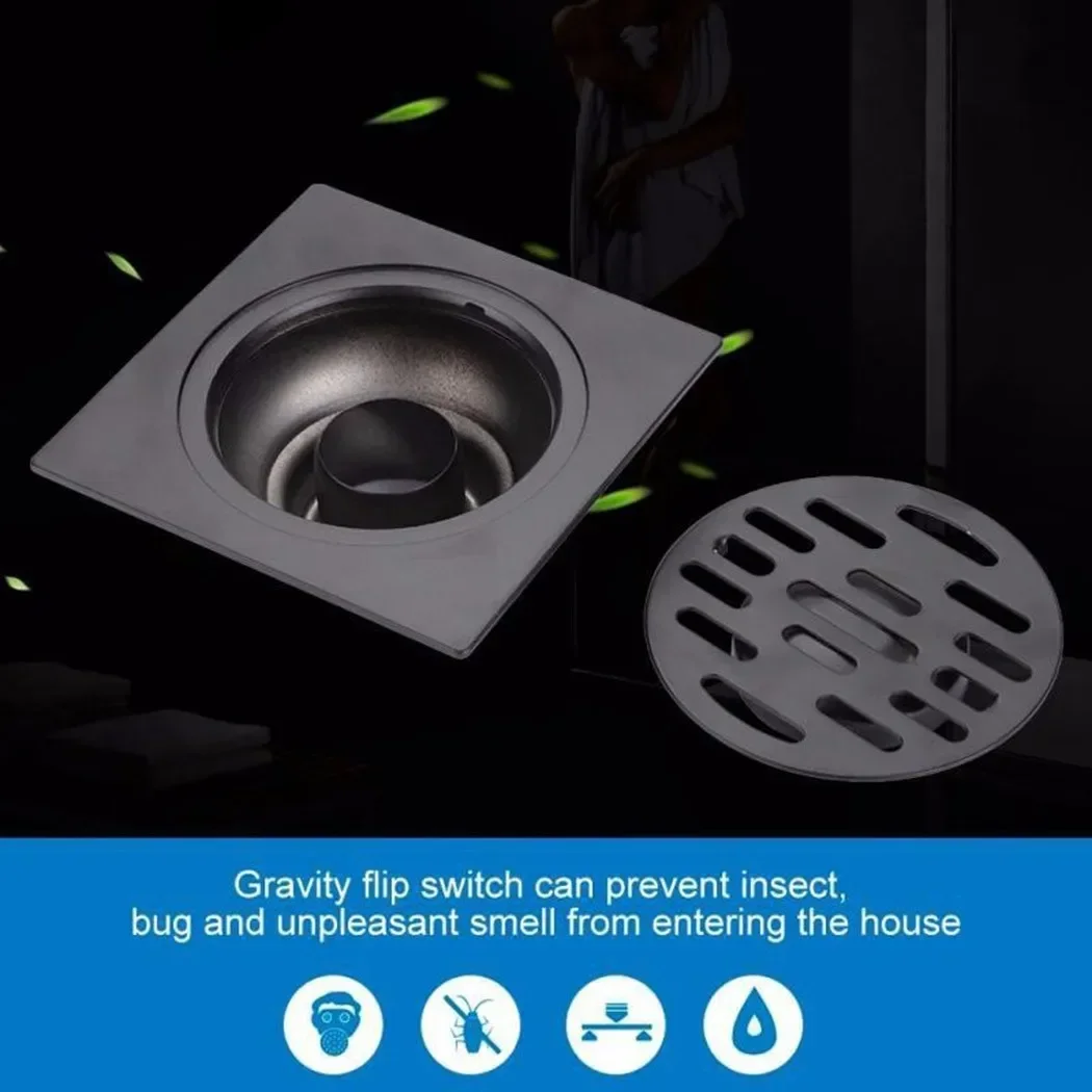 Shower Floor Drain Stainless S - Home Bathroom Hardware のレビューと価格