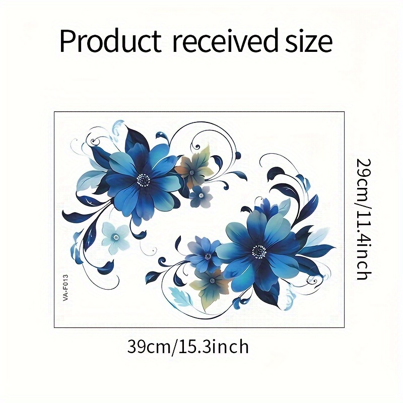 2D Flat 1Pc Rural Pastoral Flo - Home Bathroom Tiles Design のレビューと価格