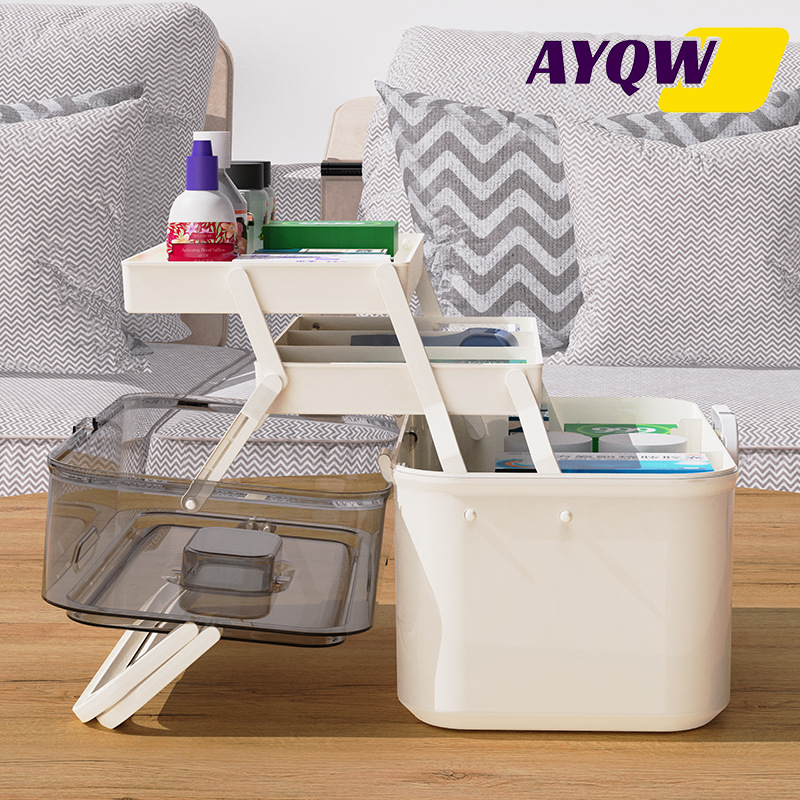 Large Capacity Clear Lid Medic - Home Goods Bathroom Storage のレビューと価格