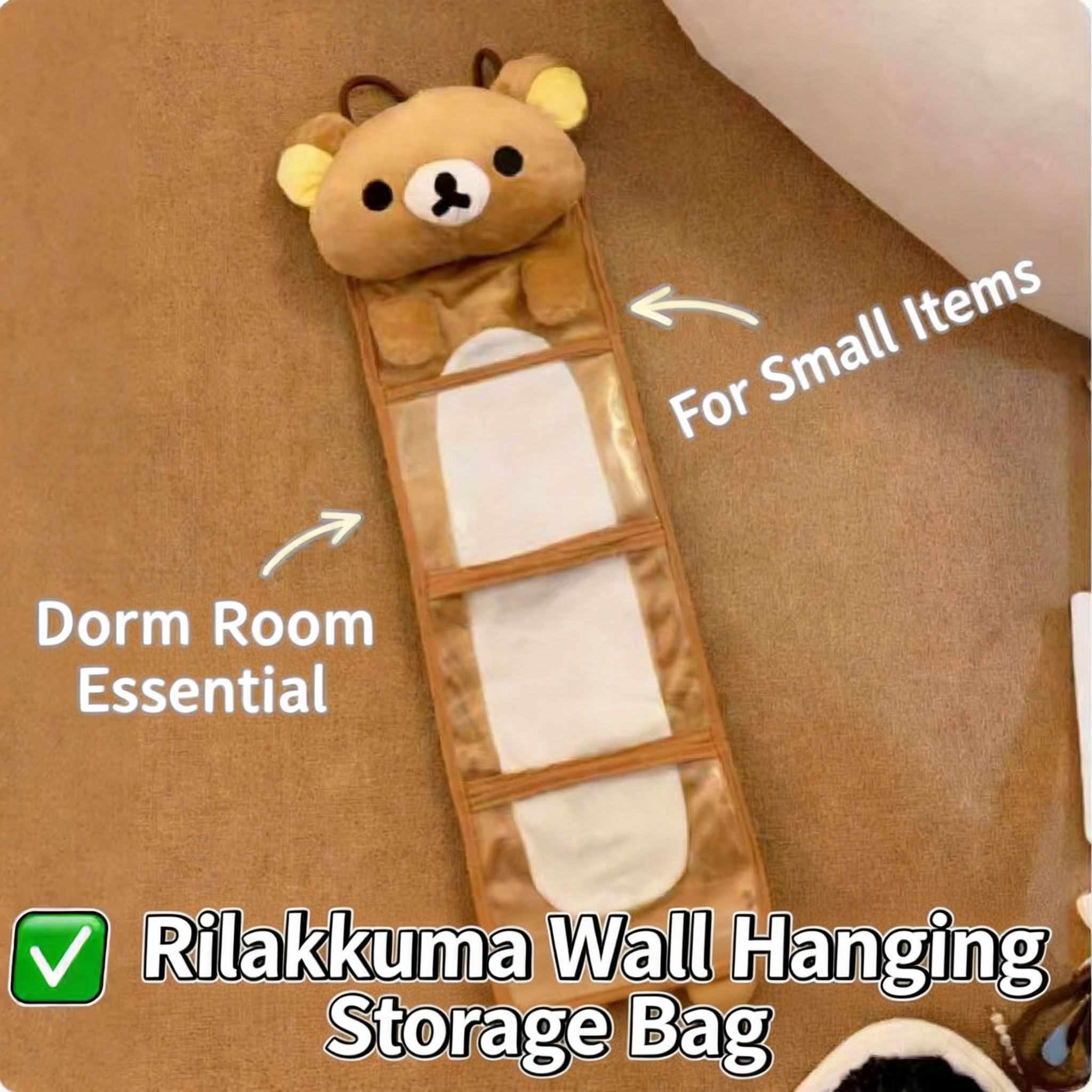 Cute Rilakkuma Japanese Cartoo - Home Goods Bathroom Storage のレビューと価格