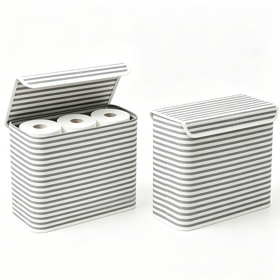 1pc Foldable Toilet Paper Stor - Home Goods Bathroom Storage のレビューと価格