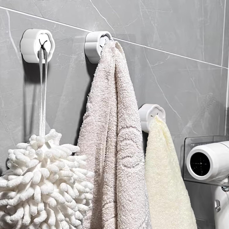 6PCS Self Adhesive Towel Holde - Home Goods Bathroom Storage のレビューと価格
