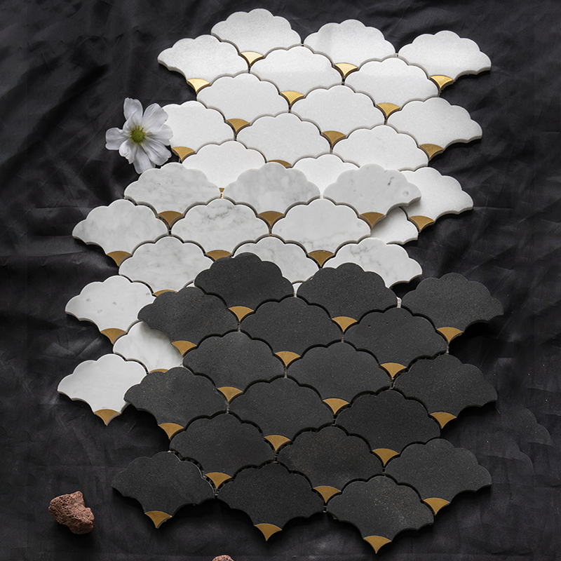 Natural stone water jet marble - Home Bathroom Tiles Design のレビューと価格