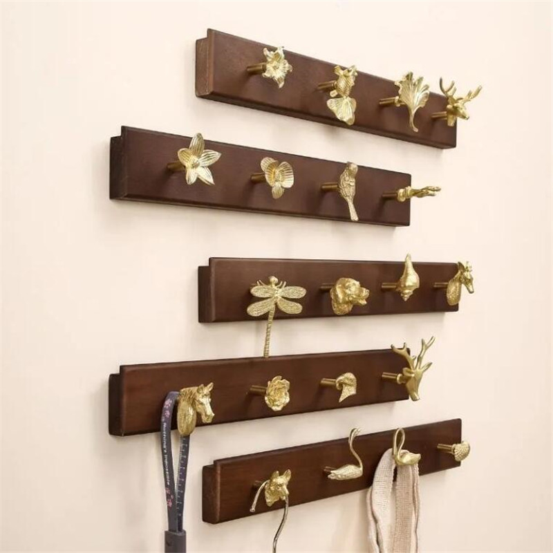 Wall Mount Row Hook Brass Anim - Zara Home Bathroom Accessories のレビューと価格