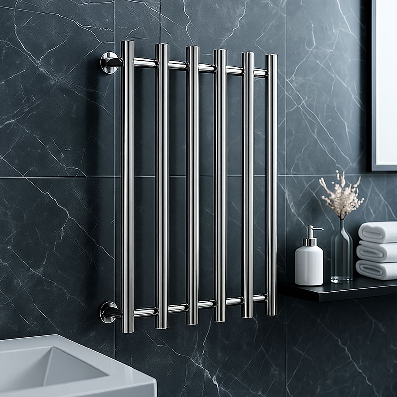 Stainless Steel Vertical Heate - Towel Bar Stainless のレビューと価格