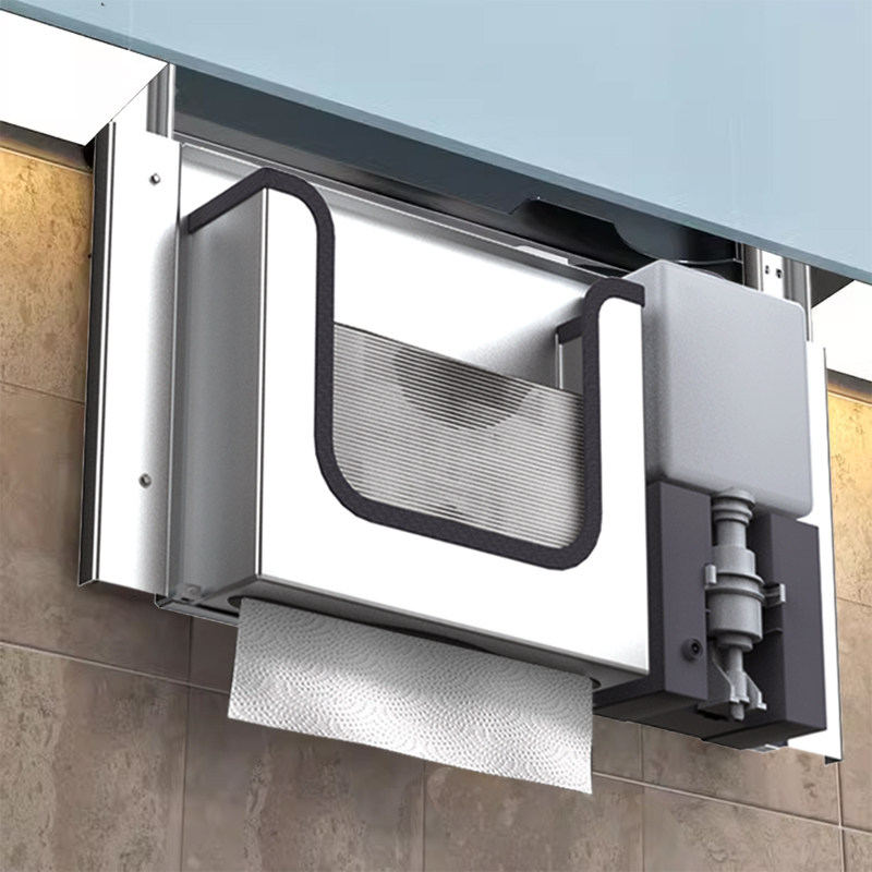 Stainless Steel Hidden Paper T - Home Bathroom Paper Towel Dispenser のレビューと価格