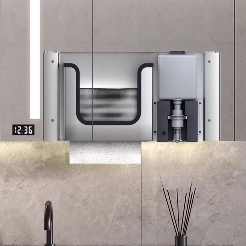 Stainless Steel Hidden Paper T - Home Bathroom Paper Towel Dispenser のレビューと価格