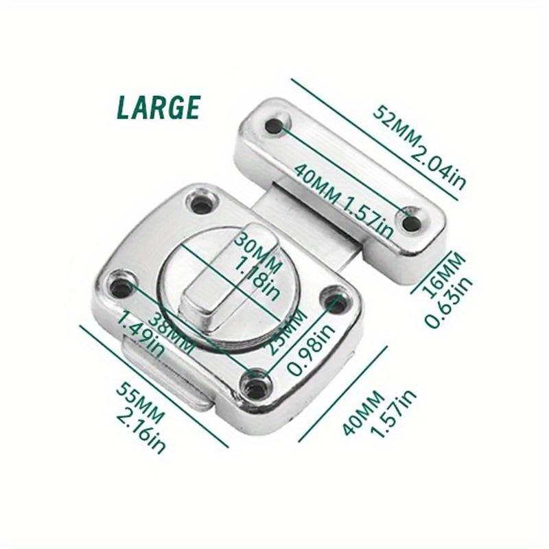 1pc Home Security Latch Rotate - Home Bathroom Lock のレビューと価格