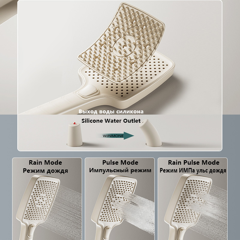 Milk White Waterfall Shower Sy - Home Bathroom Faucets のレビューと価格