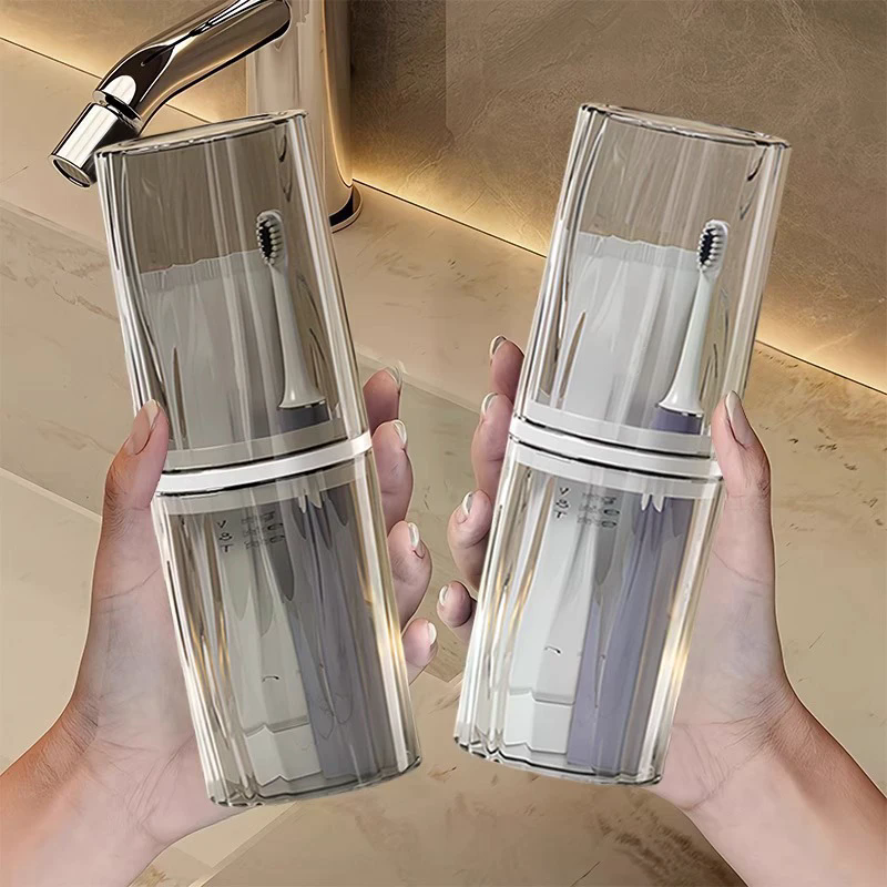Travel Portable Toothbrush Cup - Home Goods Bathroom Storage のレビューと価格