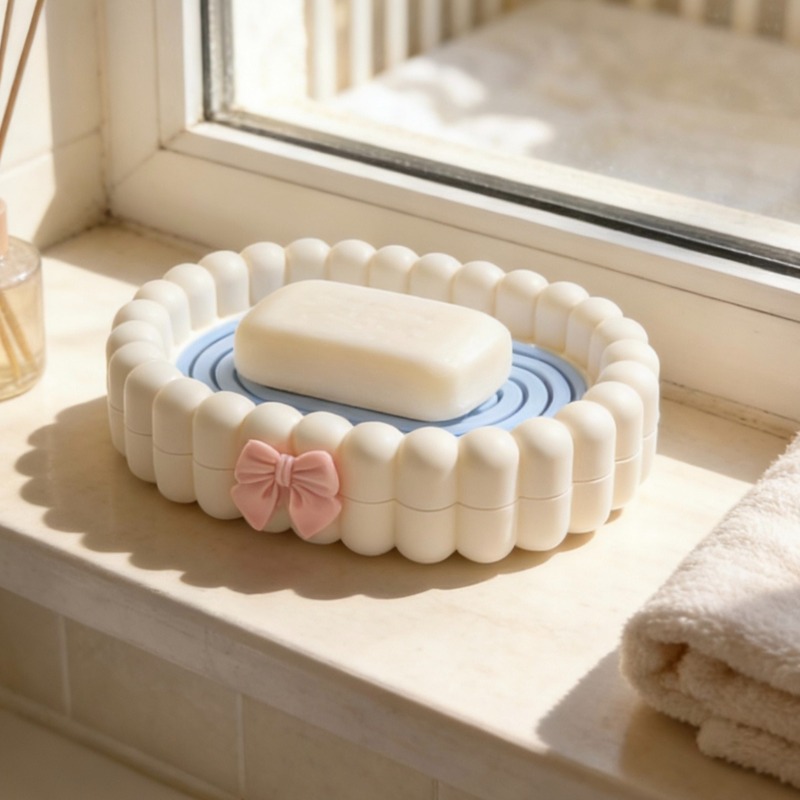 Home Bathroom Drain Soap Box,  - Home Essentials Bathroom Rack のレビューと価格