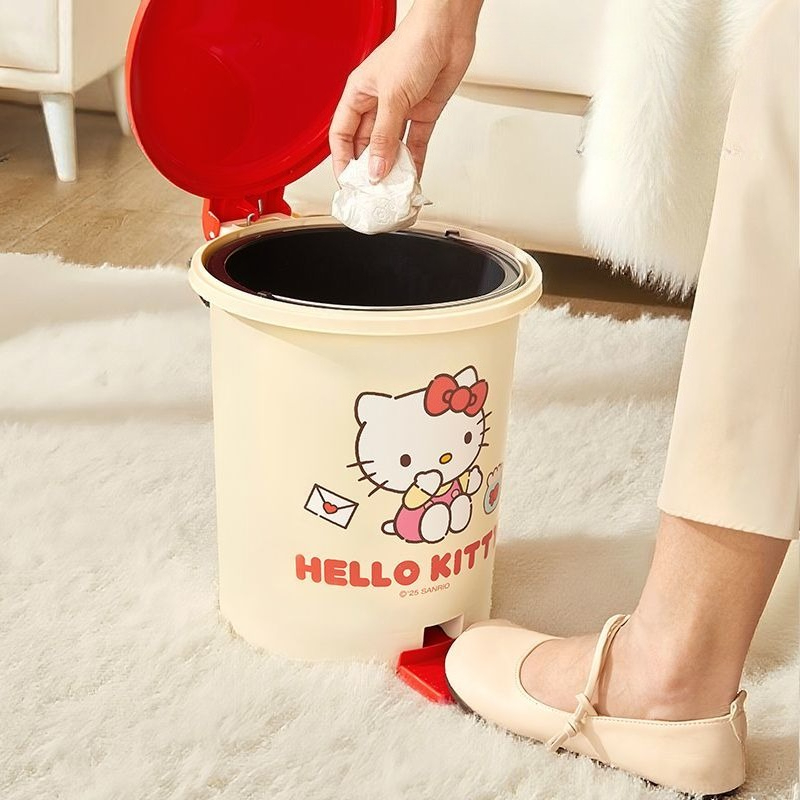 Anime Sanrio Trash Can Househo - Zara Home Bathroom Accessories のレビューと価格