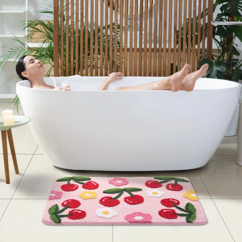 VIKAMA Beige Bathroom Mat Colo - Zara Home Bathroom Accessories のレビューと価格