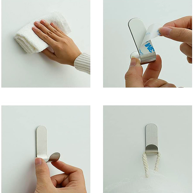 Self Adhesive Strong Wall Hook - Towel Bar Stainless のレビューと価格