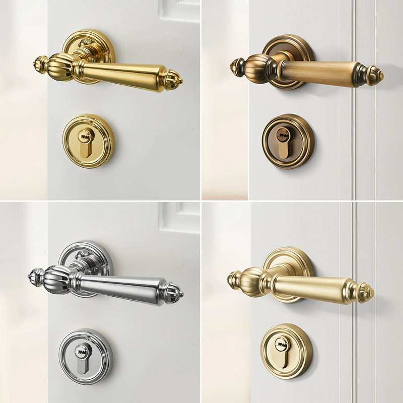 Luxurious Silent Door Lock Set - Home Bathroom Lock のレビューと価格