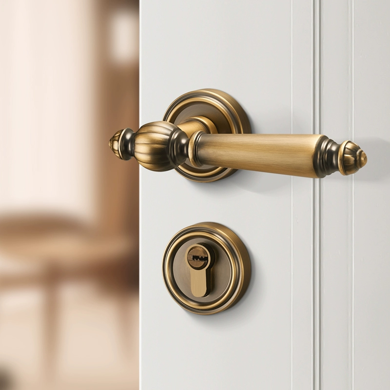 Luxurious Silent Door Lock Set - Home Bathroom Lock のレビューと価格