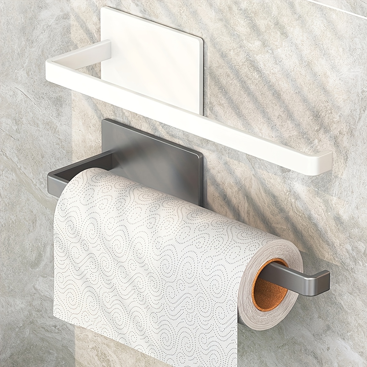 1PC Wall Mount Paper Towel Hol - Home Bathroom Paper Towel Dispenser のレビューと価格