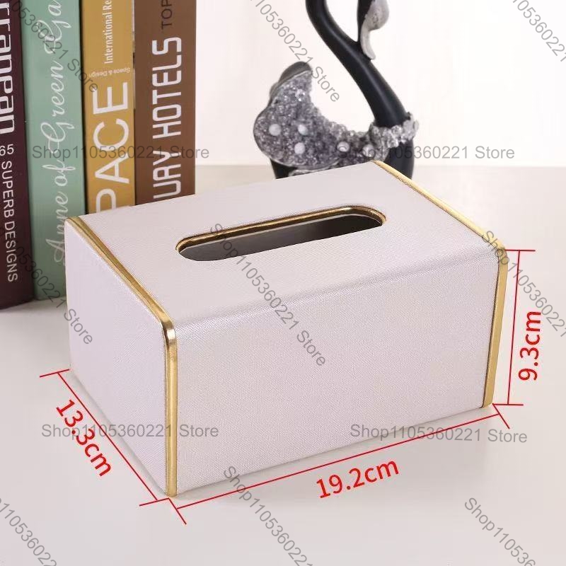 Luxury Marble Texture PU Leath - Home Bathroom Paper Towel Dispenser のレビューと価格